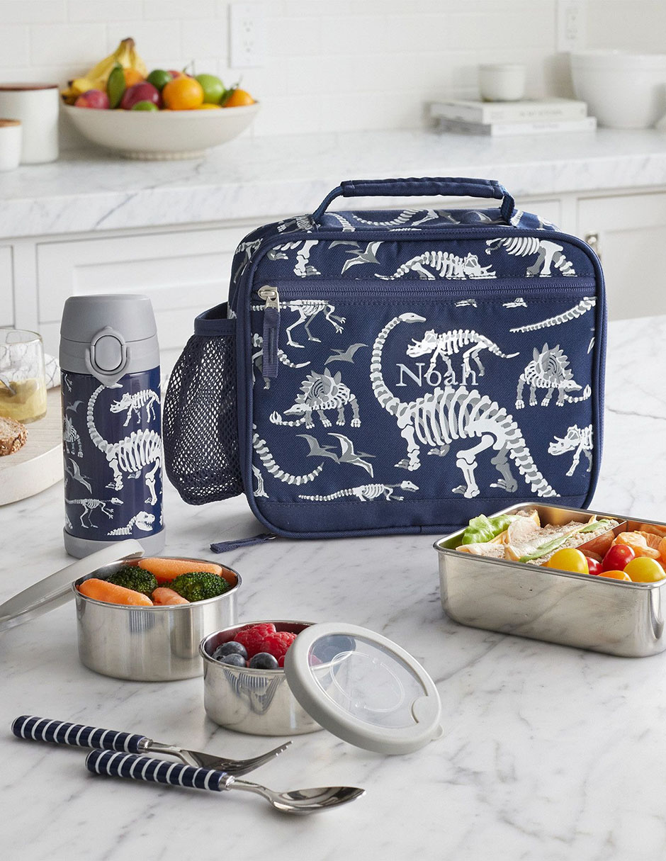 Lonchera térmica Mackenzie Navy Dino 5