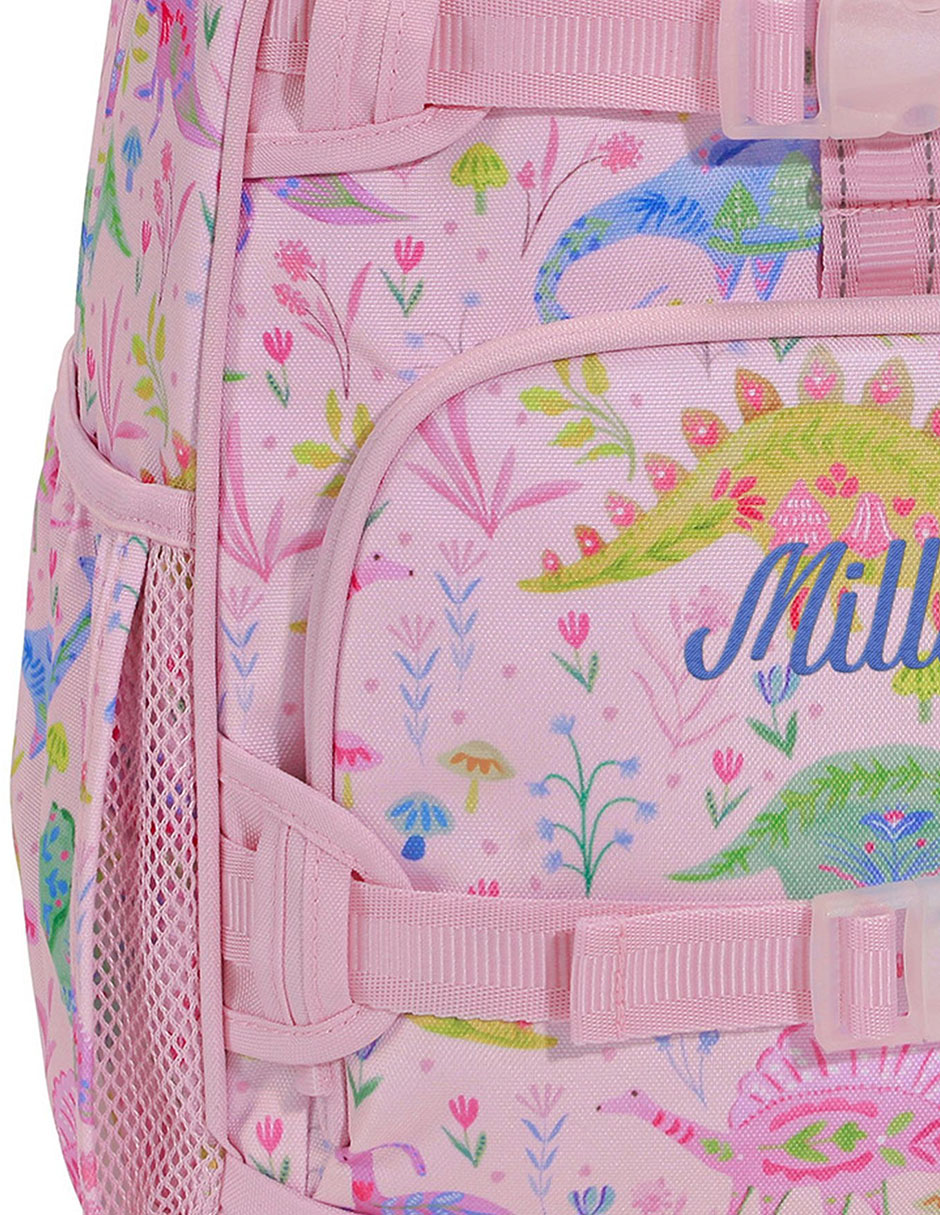 Mochila escolar Mackenzie Pink Dinos para niña