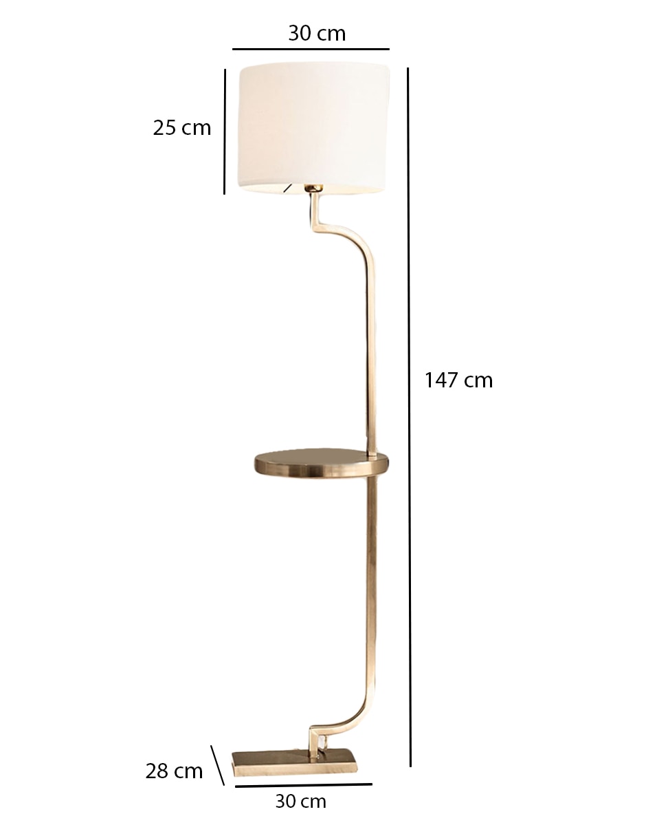 Lámpara de pie led