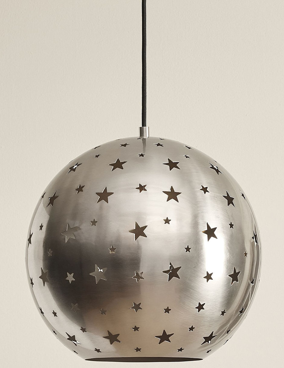 Lámpara colgante Metal Star 2