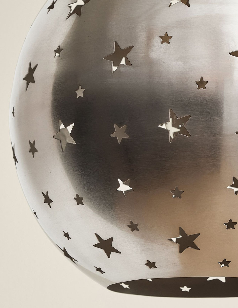 Lámpara colgante Metal Star 4