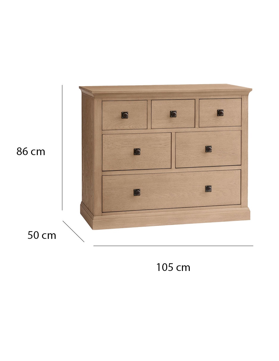 Cómoda Charlie de madera 6