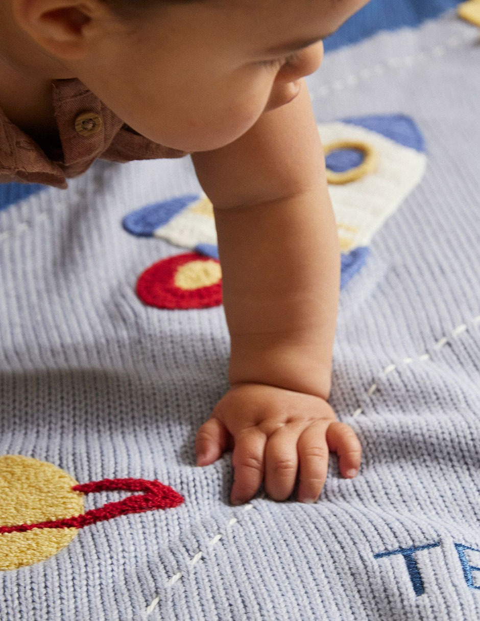 Cobija de tejido plano Heirloom para niño
