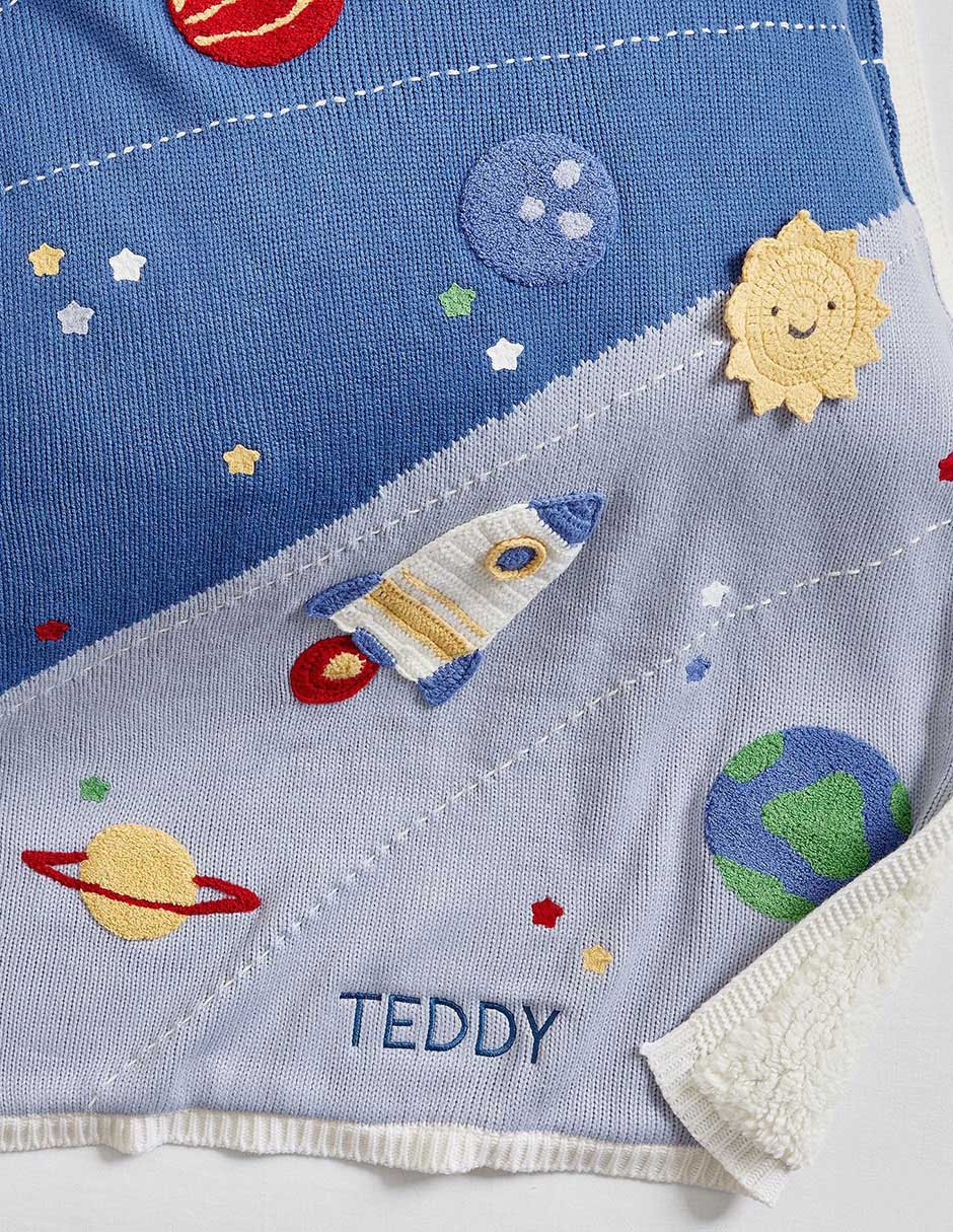 Cobija de tejido plano Heirloom para niño