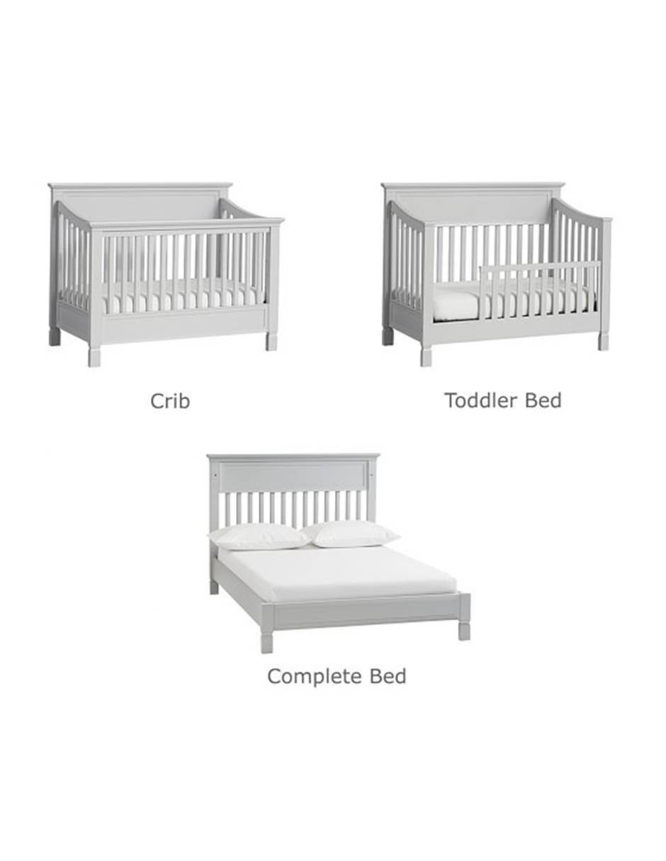 Set de conversión de cuna a cama matrimonial Charlie 3