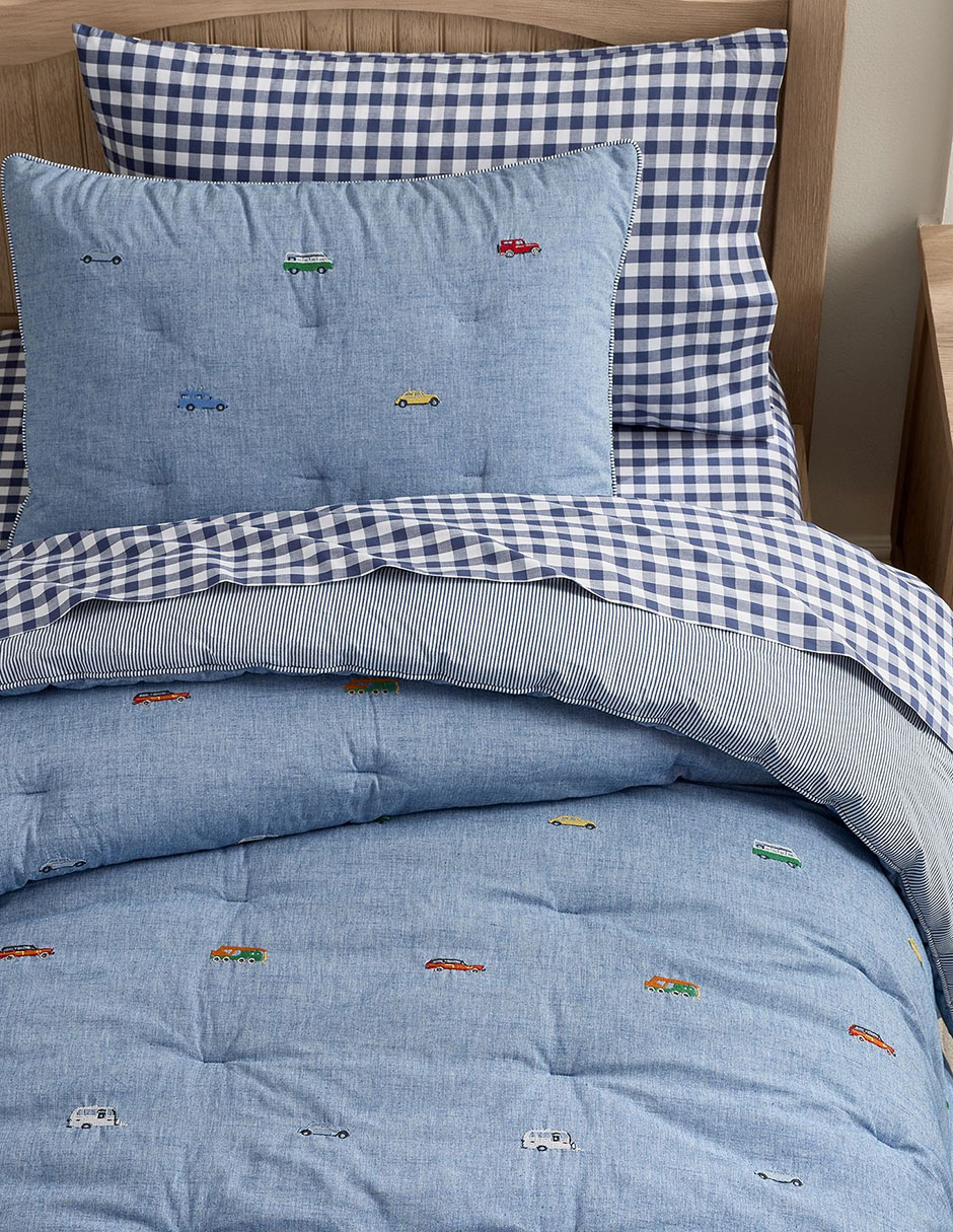 Funda para almohada Chambray