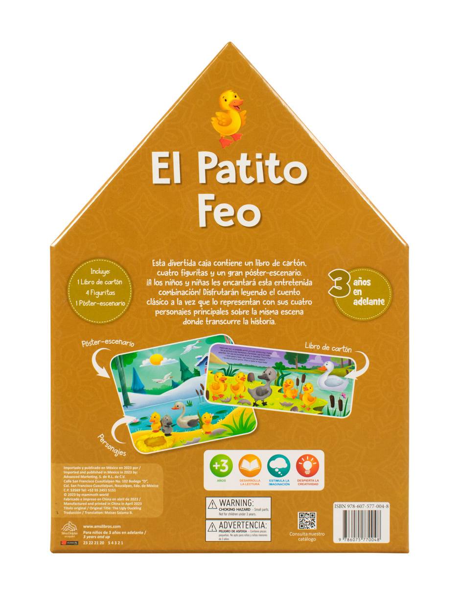 Libro El patito feo de Silver Dolphin