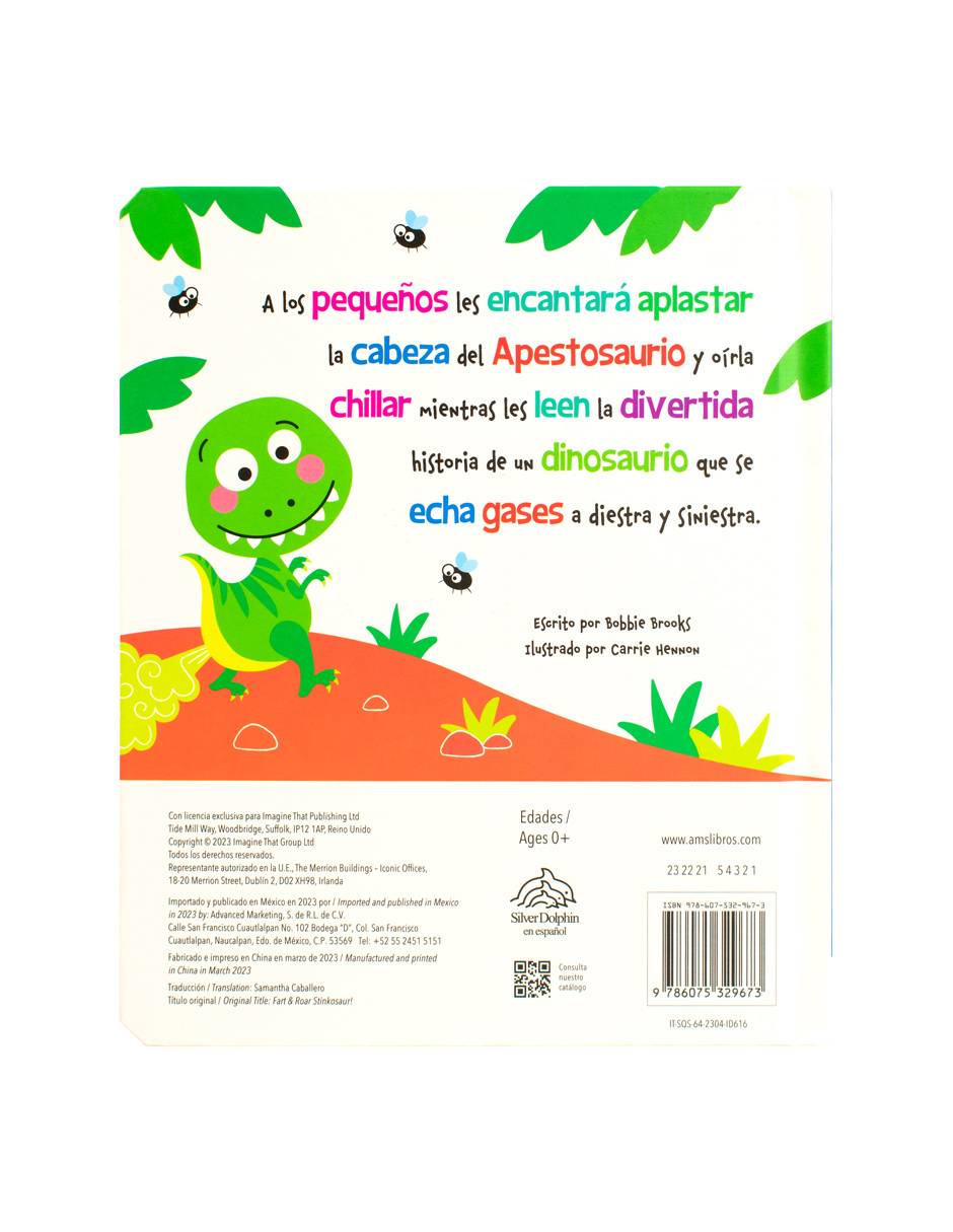 Libro Apestosaurio petilentis de Bobbie Brooks 3