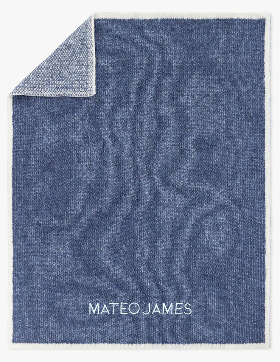 Cobija de tejido plano Border Blanket