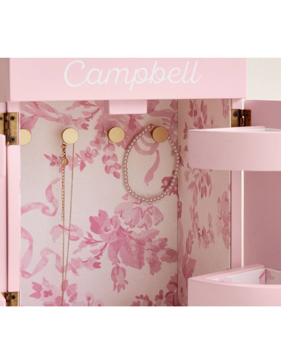 Joyero love shack fancy incluye espejo con cerradura 2
