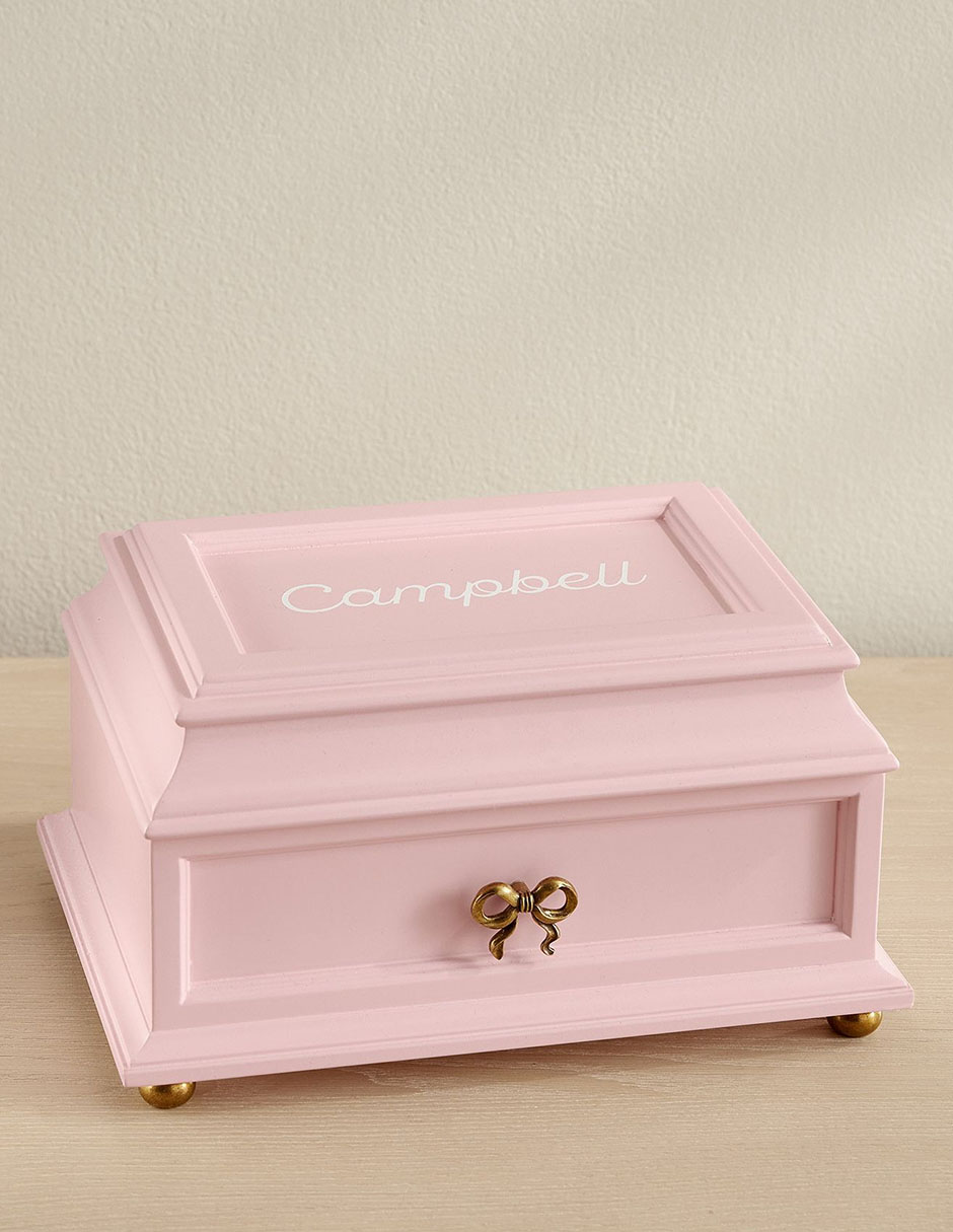 Joyero love shack fancy incluye espejo con cerradura