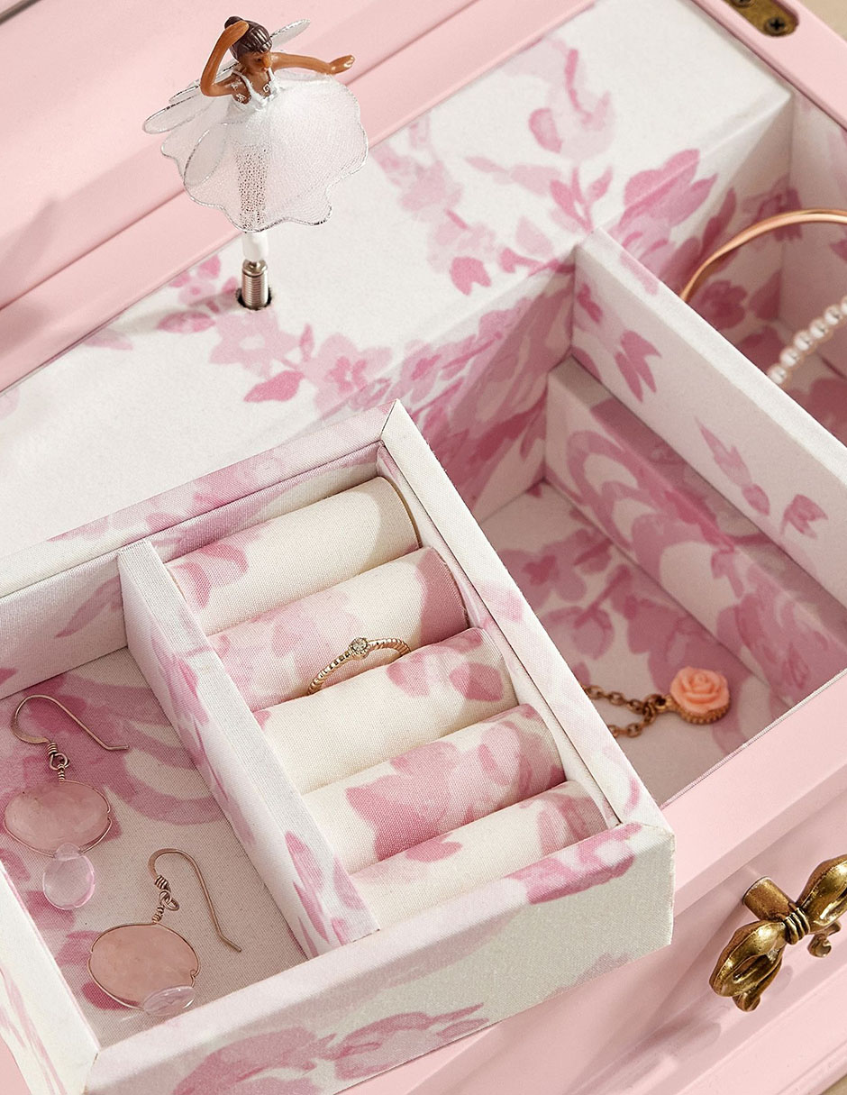 Joyero love shack fancy incluye espejo con cerradura 2