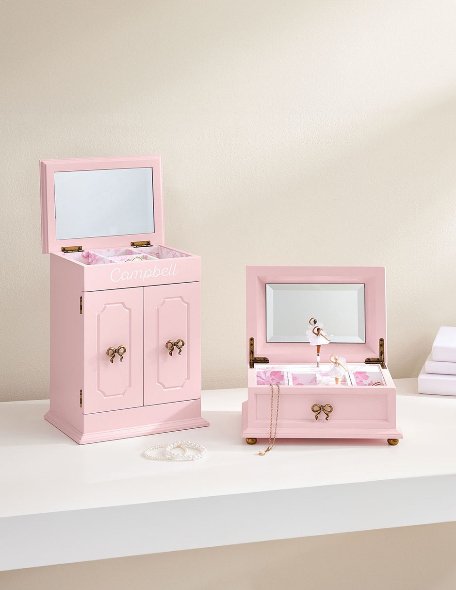 Joyero love shack fancy incluye espejo con cerradura 4