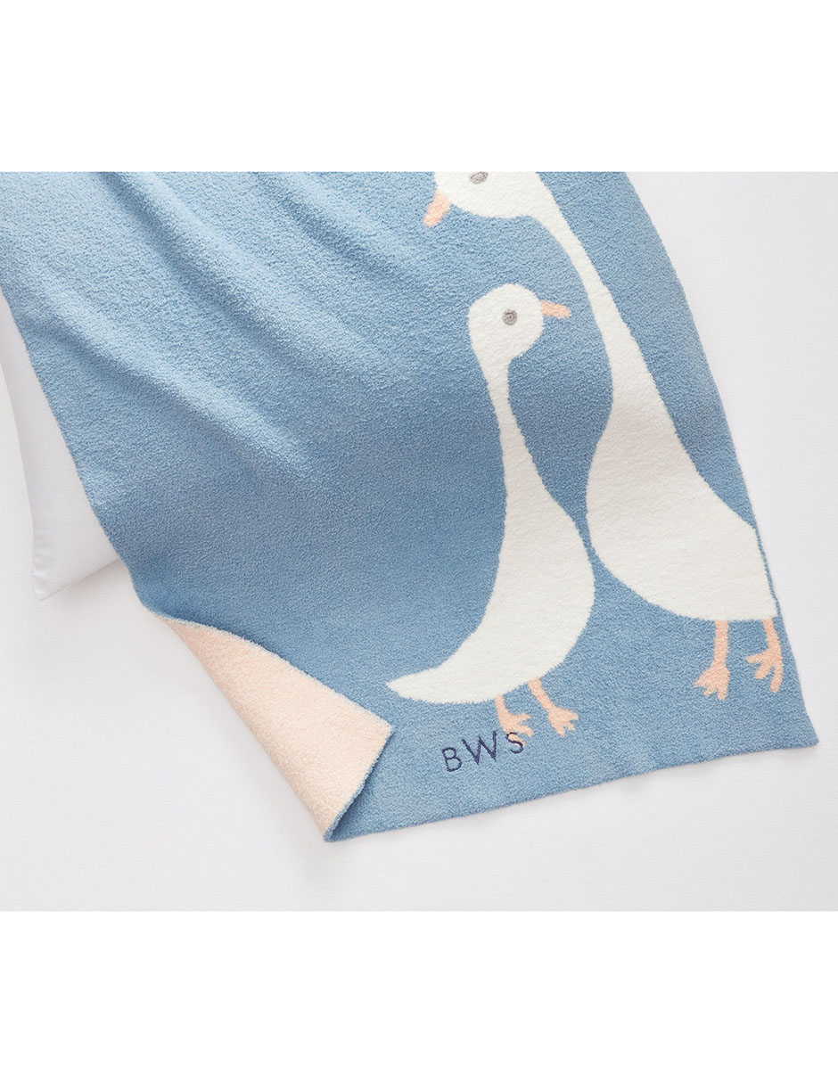 Cobija de tejido plano Fuzzy Duck unisex