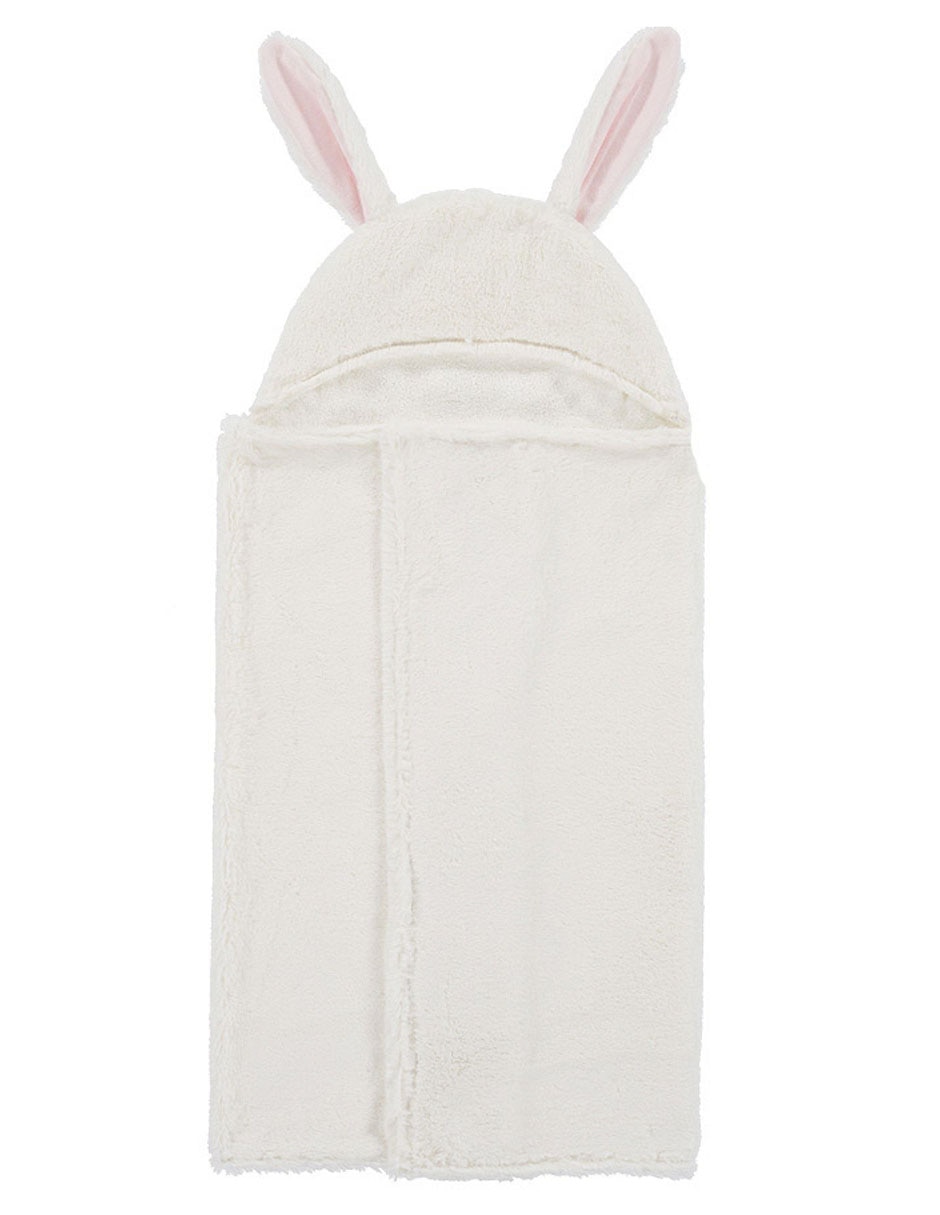 Toalla con gorro Bunny Baby de algodón