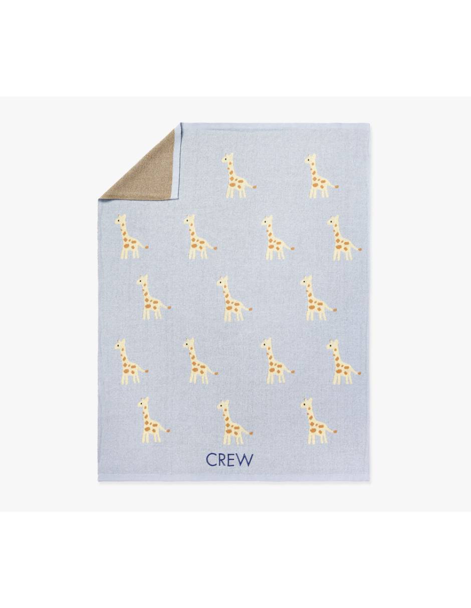 Cobija Giraffe Intarsia