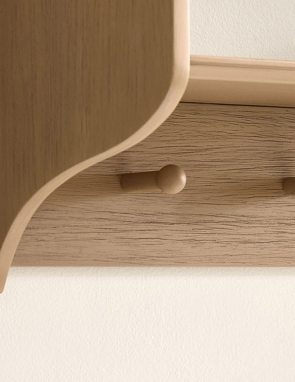Repisa Seadrift de madera 2