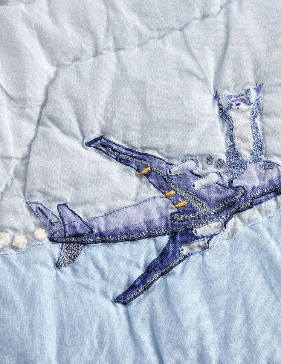 Colcha Airplane Map