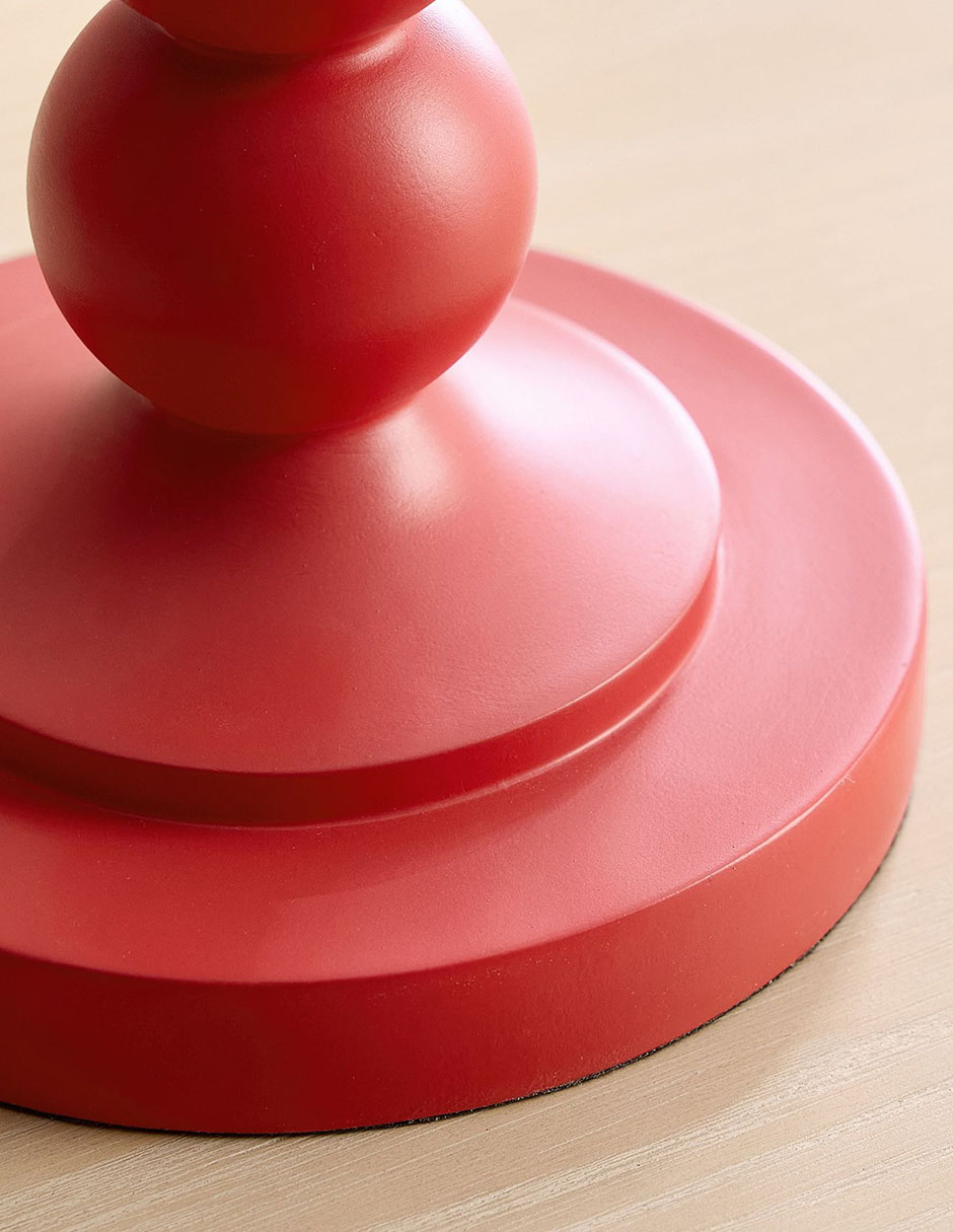 Lámpara de mesa Naturalist Red 3