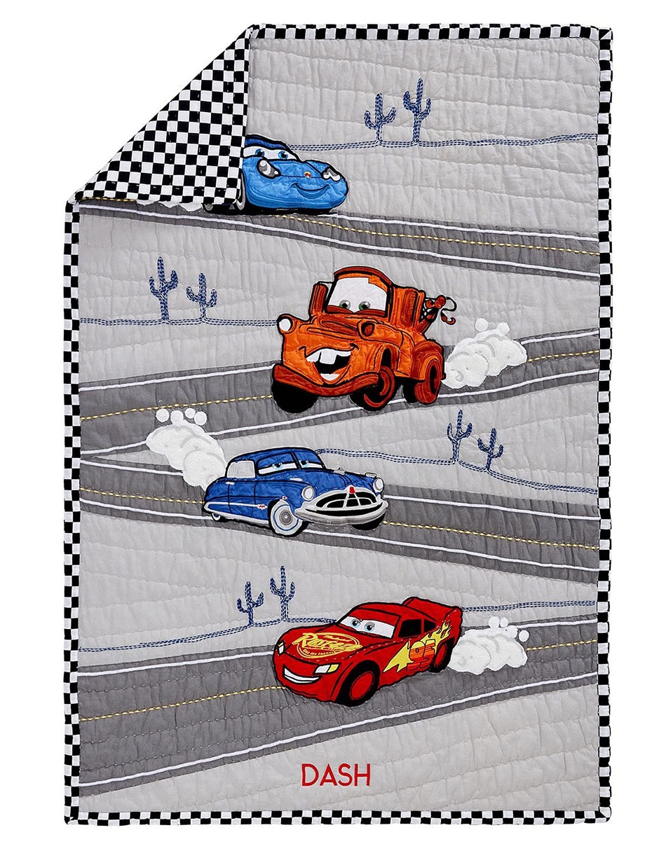 Colcha pixar cars