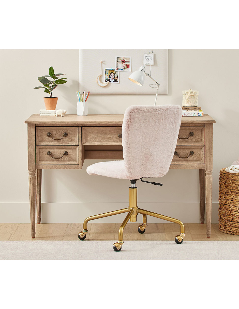 Escritorio con organizador Blythe Storage de madera 1