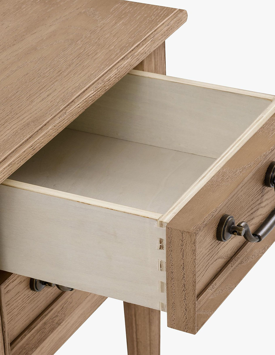 Escritorio con organizador Blythe Storage de madera 2