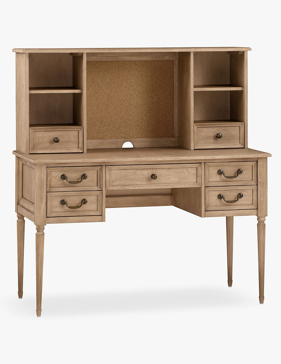 Escritorio con organizador Blythe Storage de madera