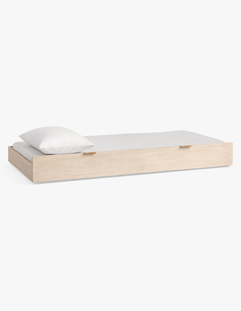Cama coronado de madera individual 2