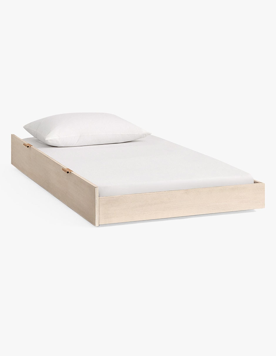 Cama coronado de madera individual 3