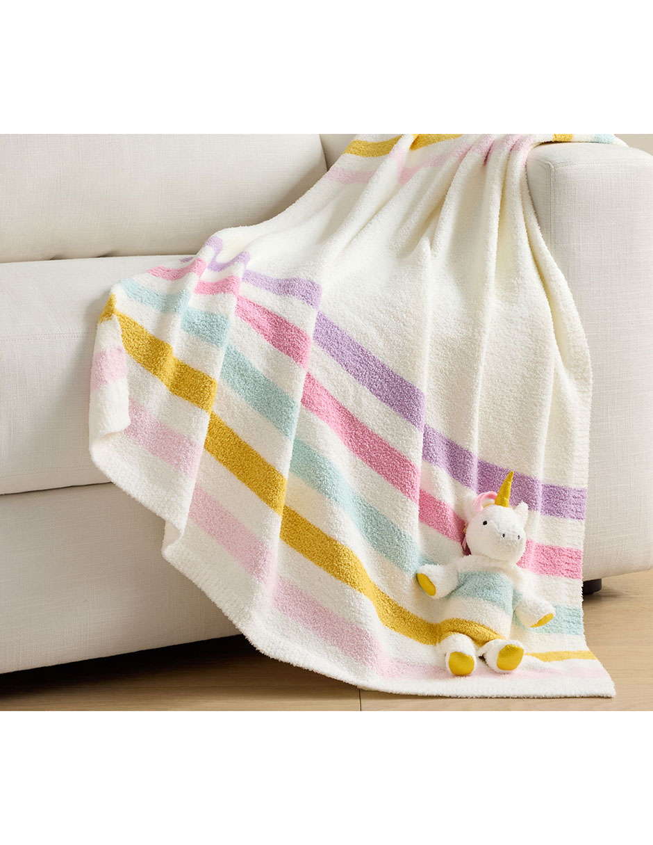Frazada Stripe&Plush para niña