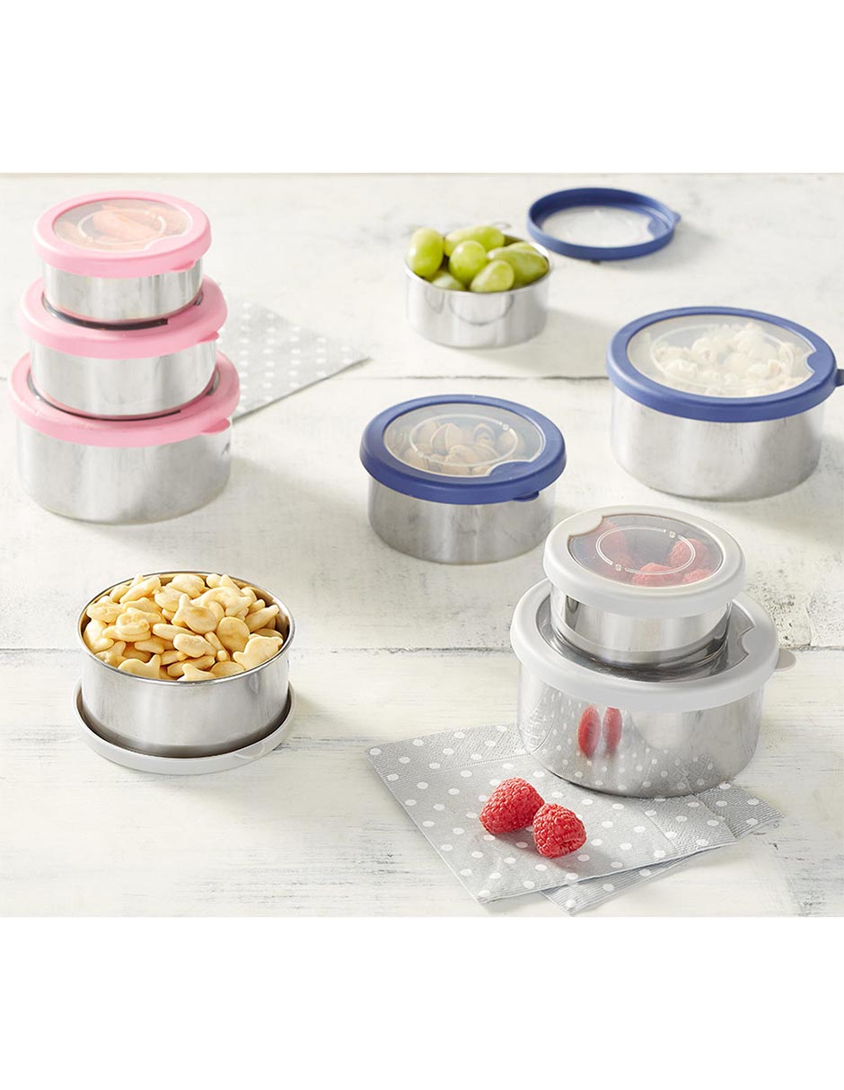 Set contenedor Spencer de acero inoxidable 3 piezas 3