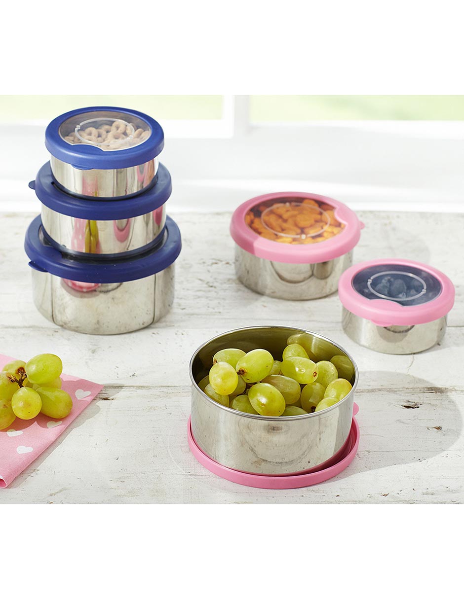 Set contenedor Spencer de acero inoxidable 3 piezas Set contenedor Spencer de acero inoxidable 3 piezas