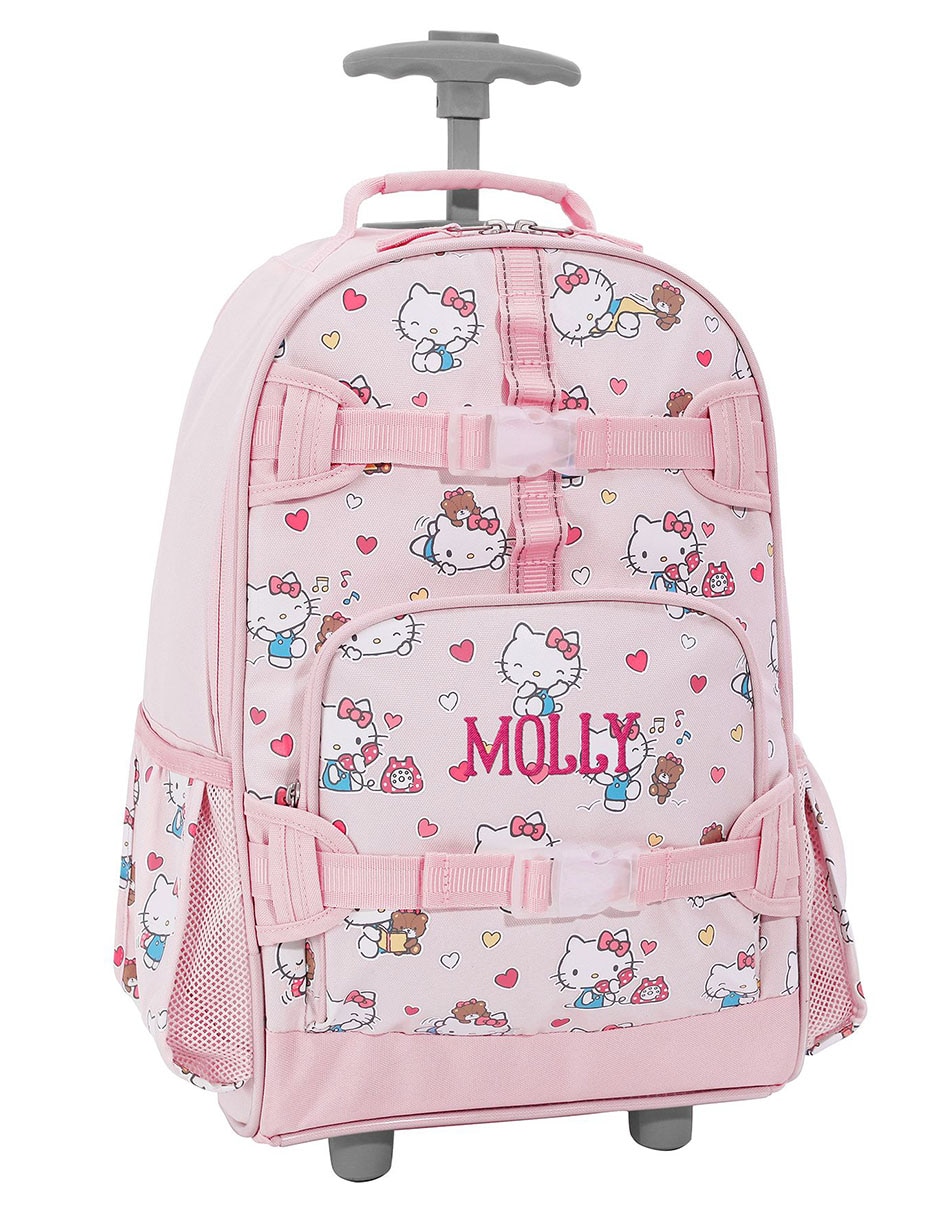 Mochila escolar mackenzie hello kitty hearts para niña 1