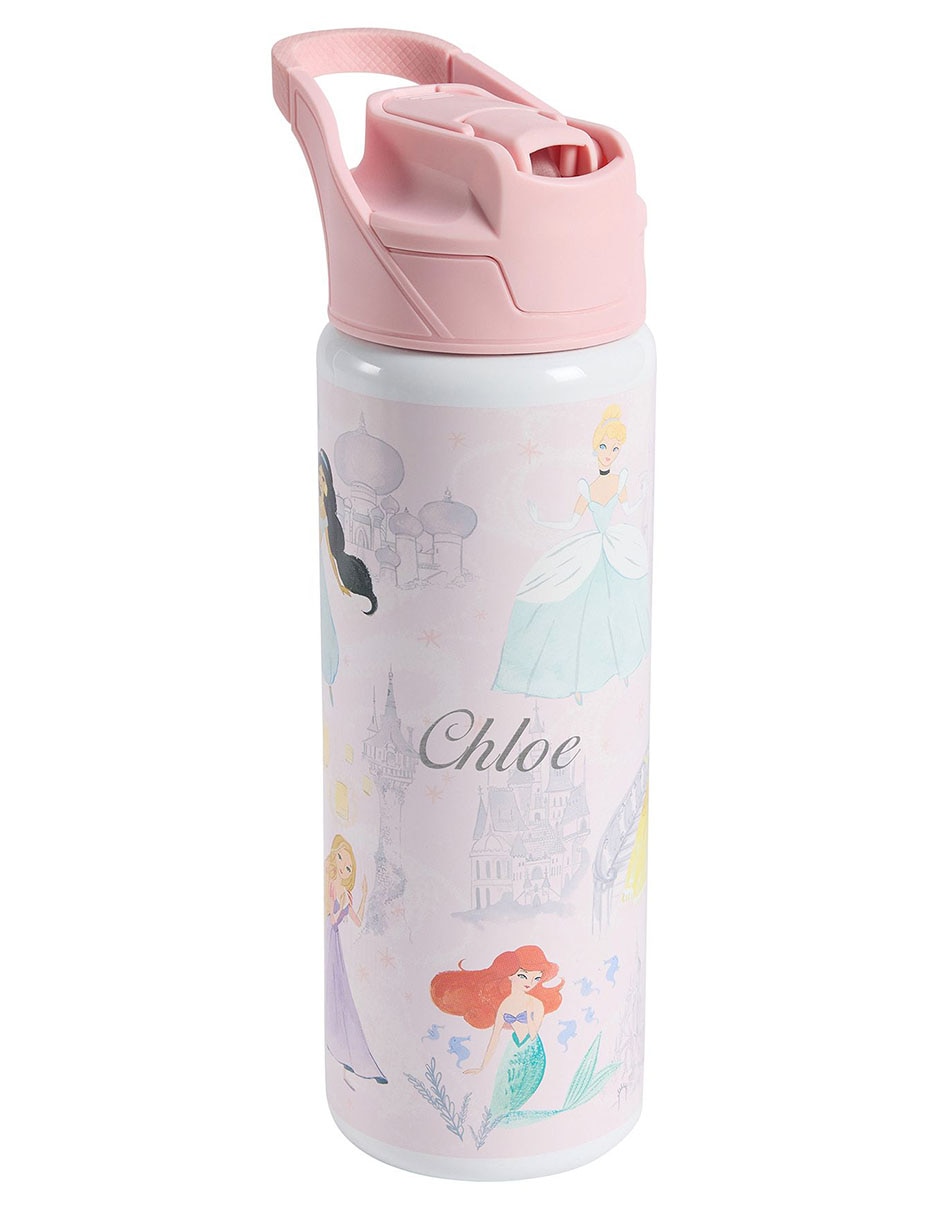 Termo de acero inoxidable Mackenzie Disney Princess Castle con tapa flip top 650 ml 3