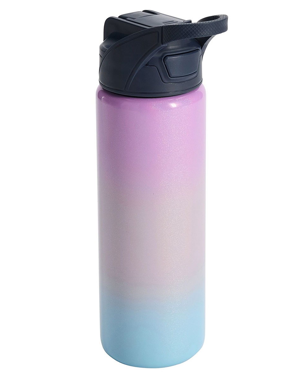 Termo de acero inoxidable Mackenzie Rainbow Ombre con tapa flip top 2