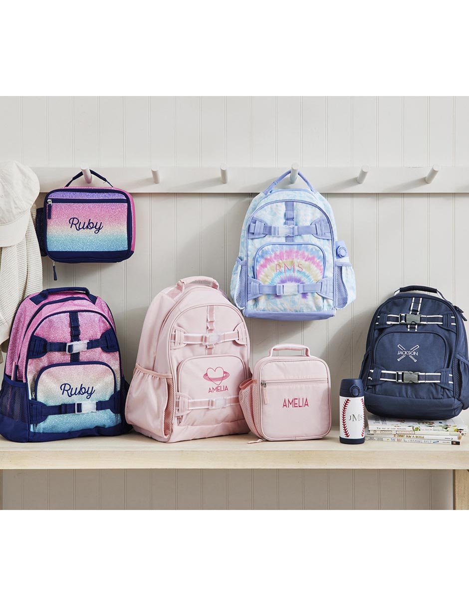 Mochila con ruedas escolar Mackenzie Rainbow impermeable 2