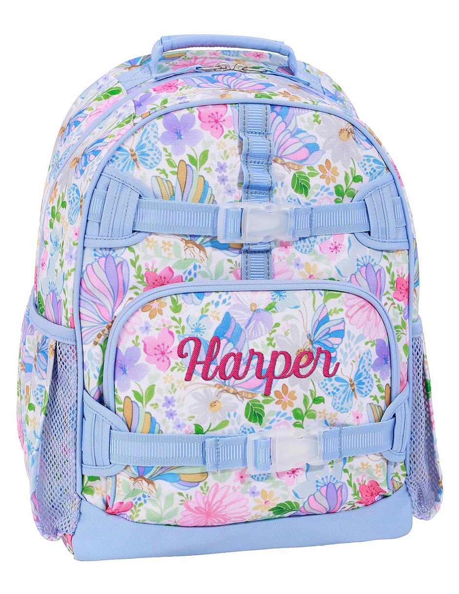 Mochila escolar Mackenzie Butterfly Garden