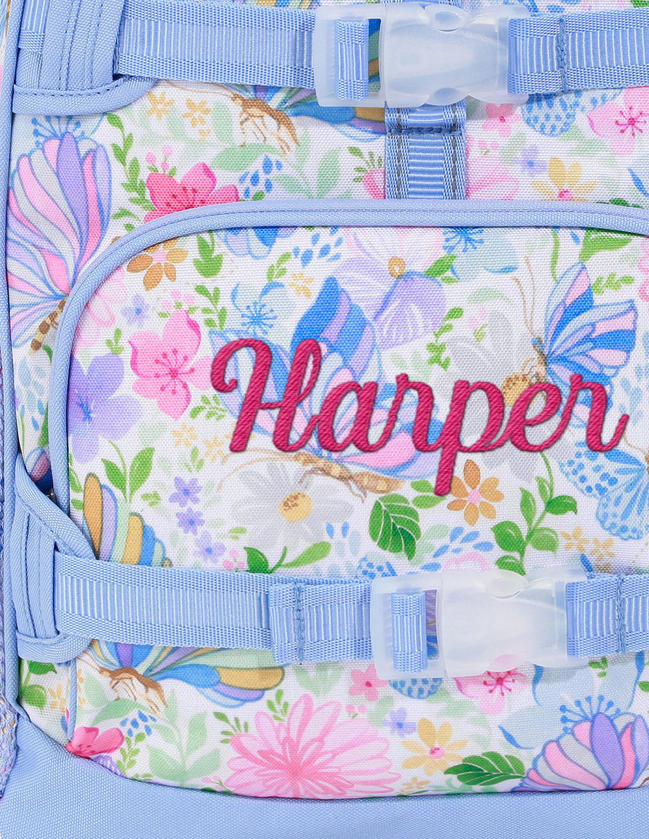 Mochila escolar Mackenzie Butterfly Garden 3