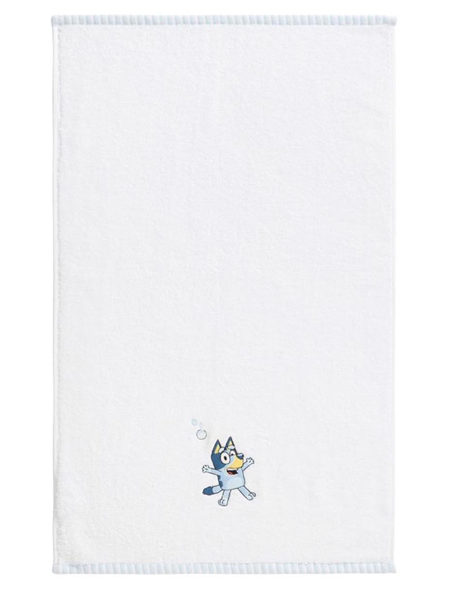 Toalla Bluey Bluey y Bingo de algodón infantil