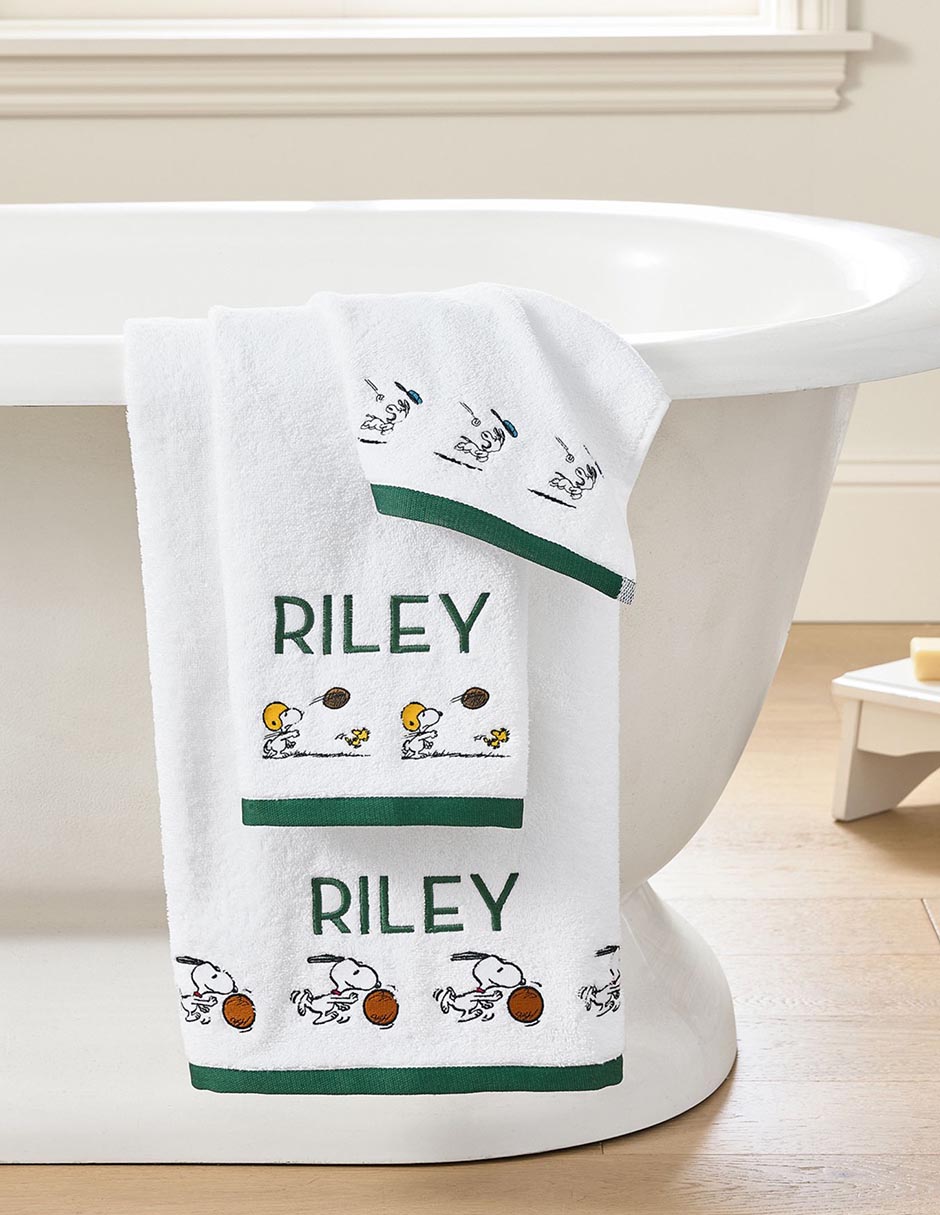 Toalla para baño Snoopy de algodón 4