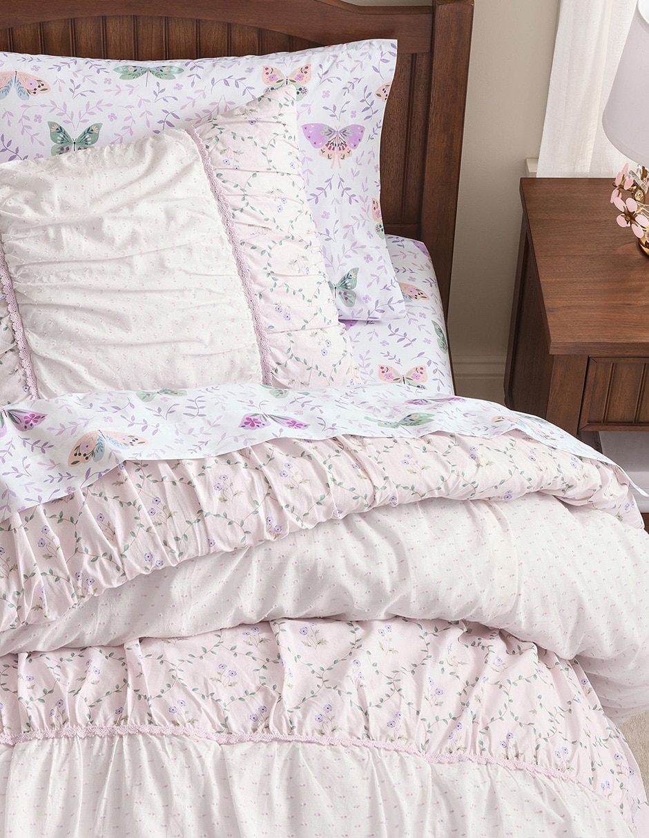 Funda para almohada Ruched Heritage FL Funda para almohada Ruched Heritage FL