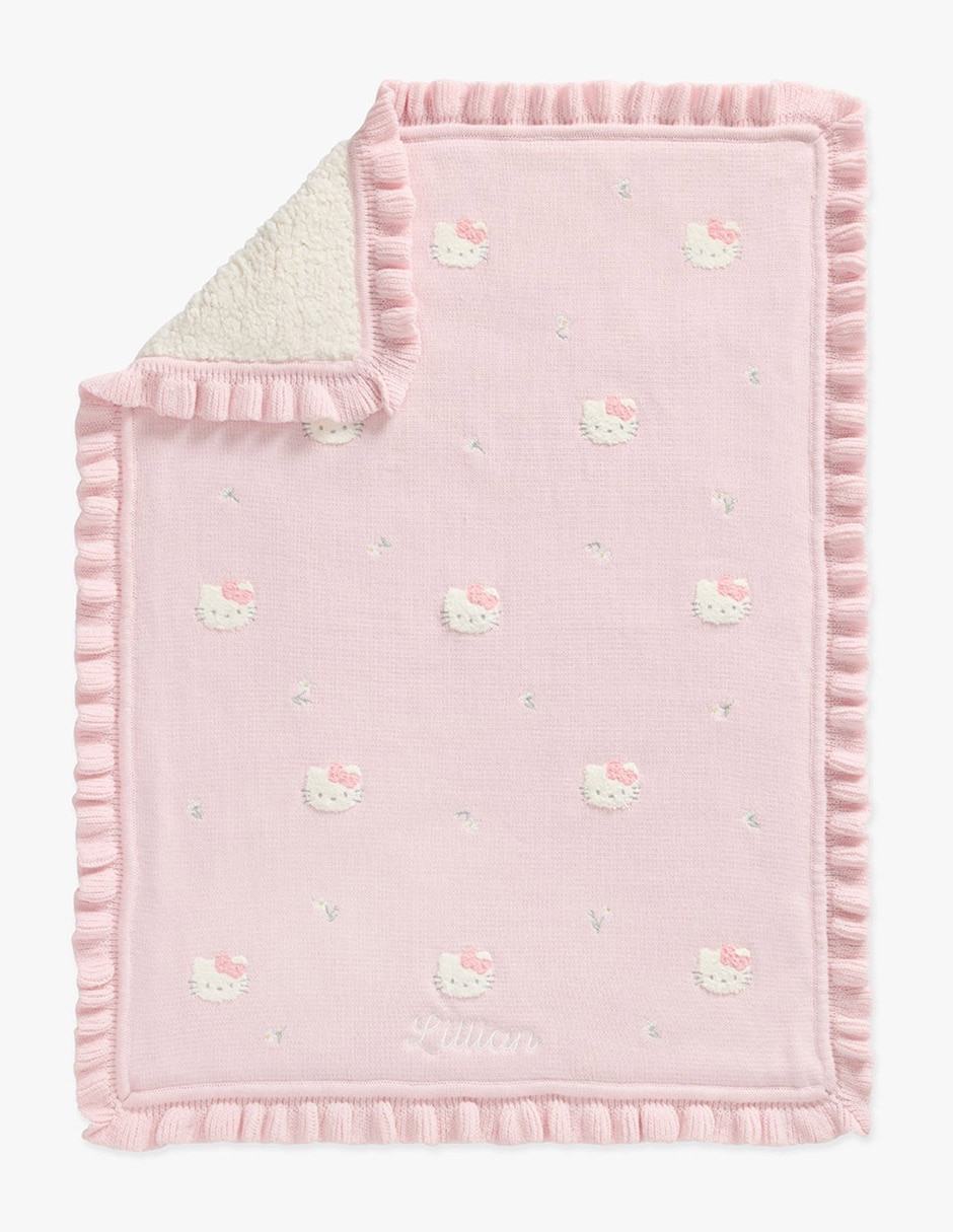 Cobija de tejido plano Hello Kitty Heritage Hello Kitty Cobija de tejido plano Hello Kitty Heritage Hello Kitty