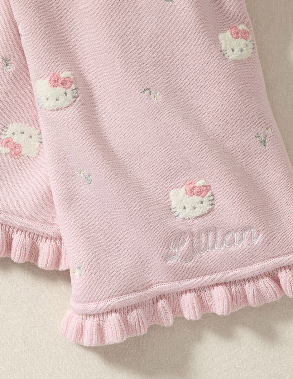 Cobija de tejido plano Hello Kitty Heritage Hello Kitty 2