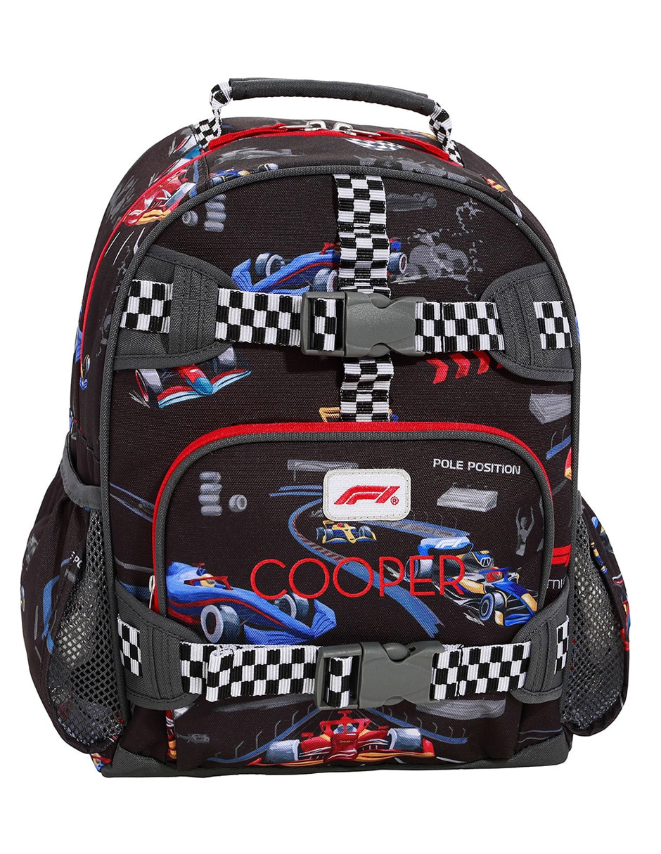 Mochila escolar Formula 1 para niño