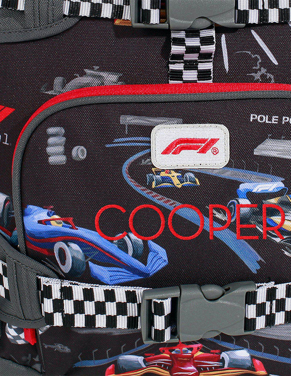 Mochila escolar Formula 1 6