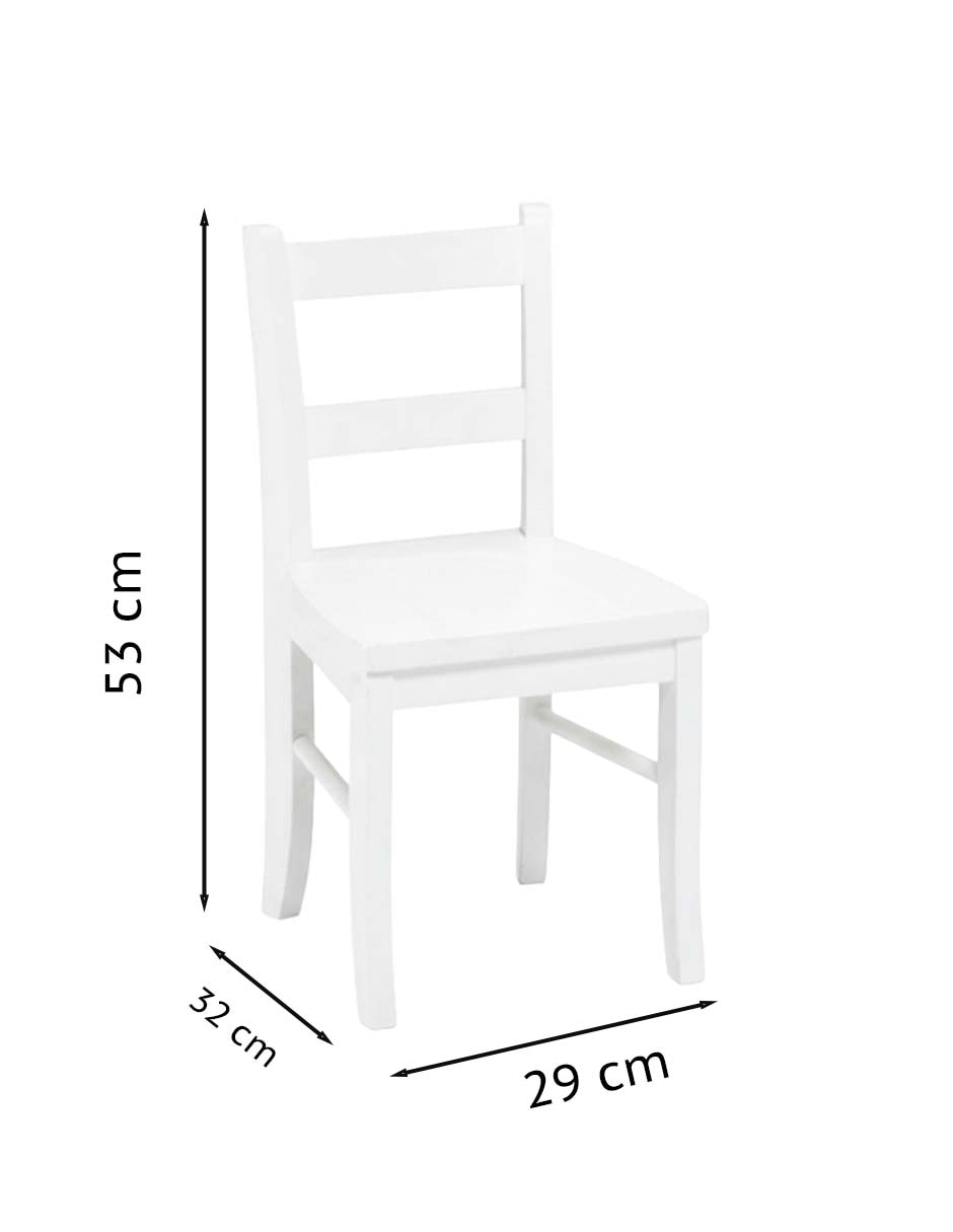 Silla My First Play Chair de madera roble