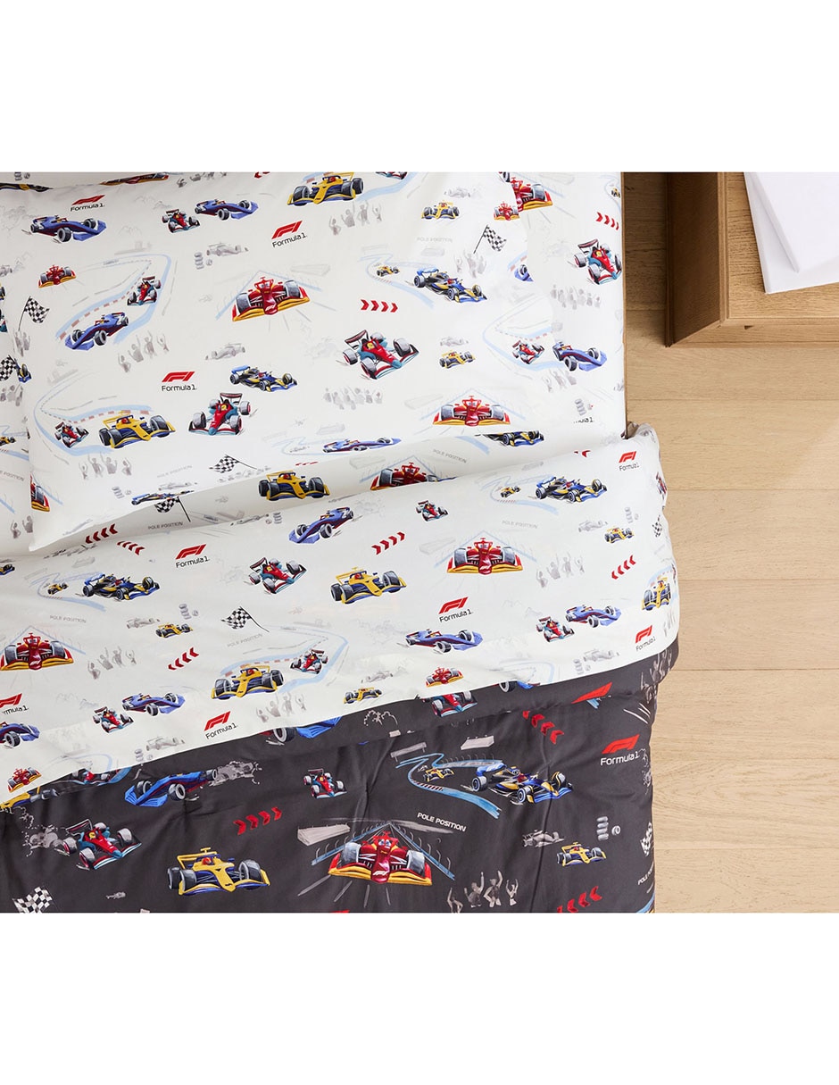 Juego de sábanas de algodón 200 hilos Formula 1 2