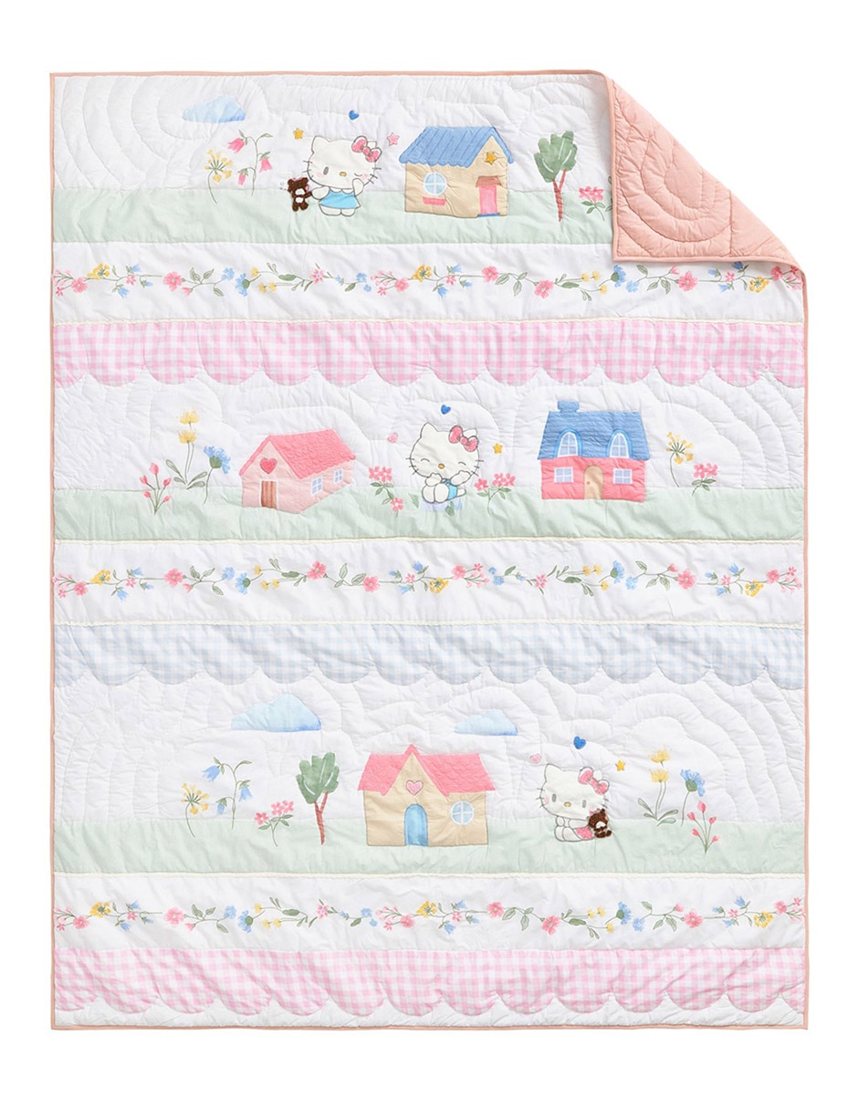 Colcha Hello Kitty House Colcha Hello Kitty House
