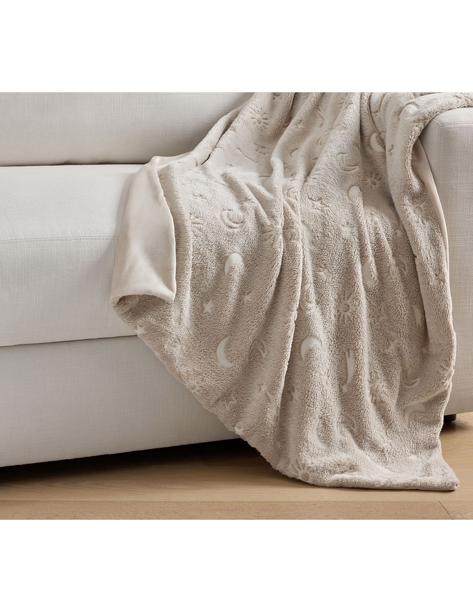 Frazada de tejido suave Glow Faux Fur Frazada de tejido suave Glow Faux Fur
