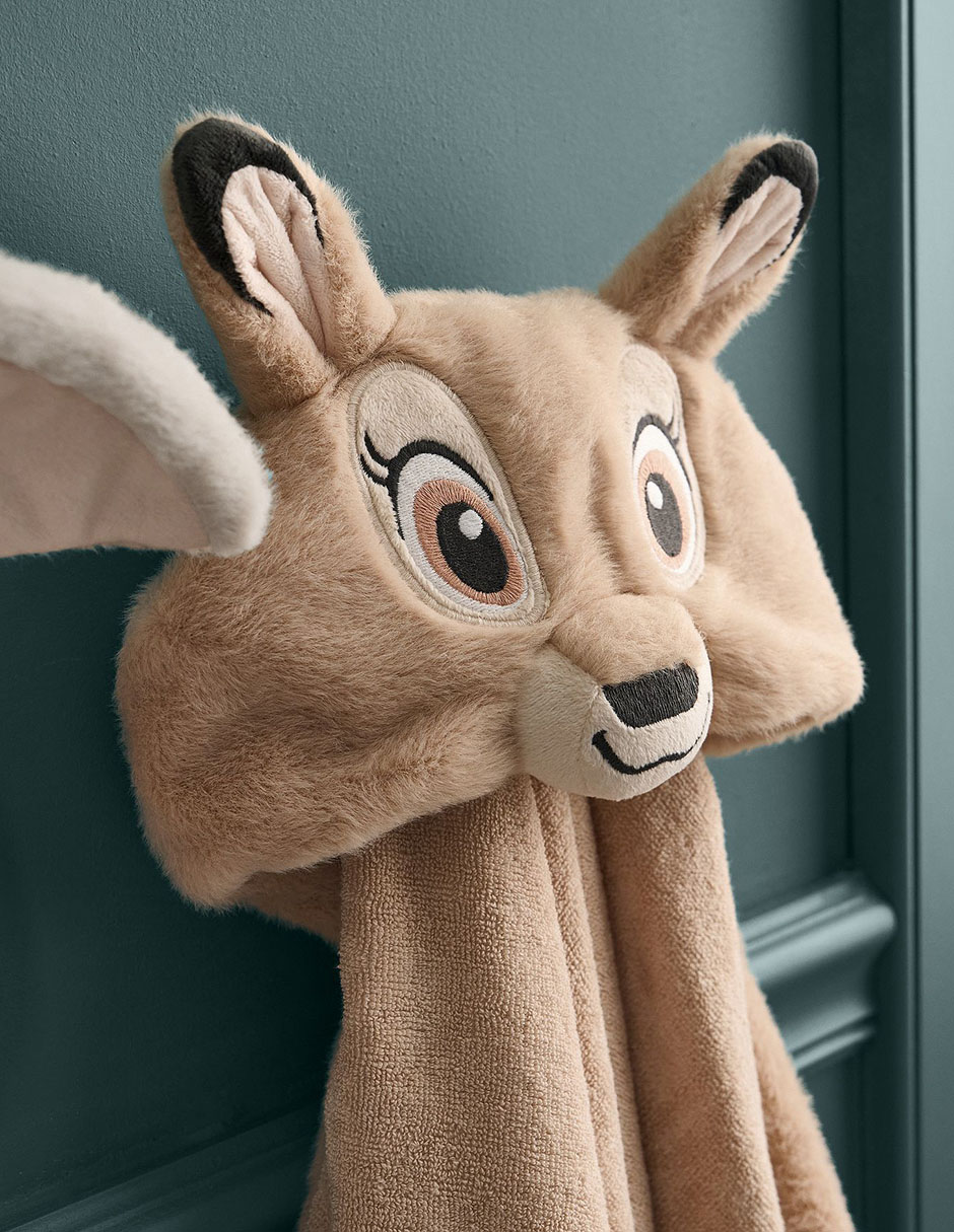 Toalla con gorro Bambi